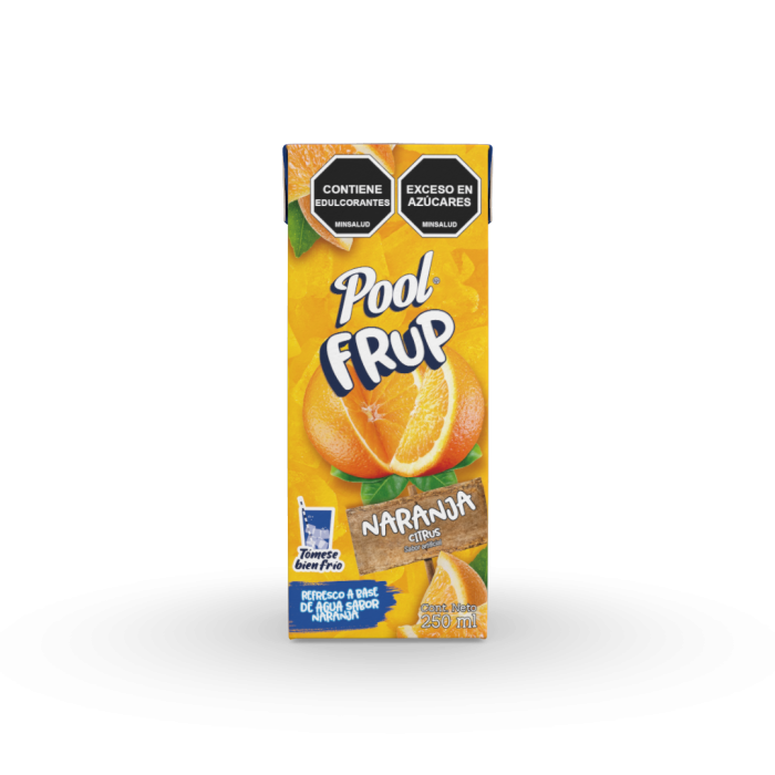 Pool Frup Naranja 250 ml